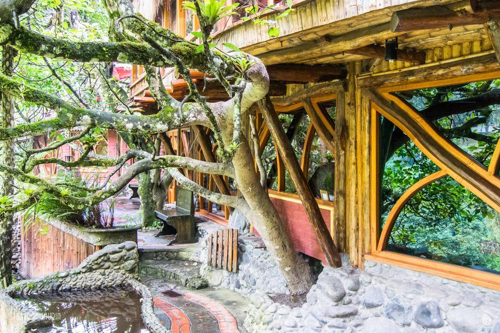 Finca Chamanapamba Guest House Baños Kültér fotó