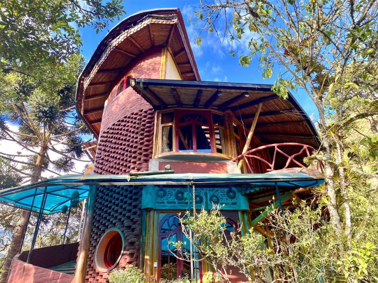 Finca Chamanapamba Guest House Baños Kültér fotó