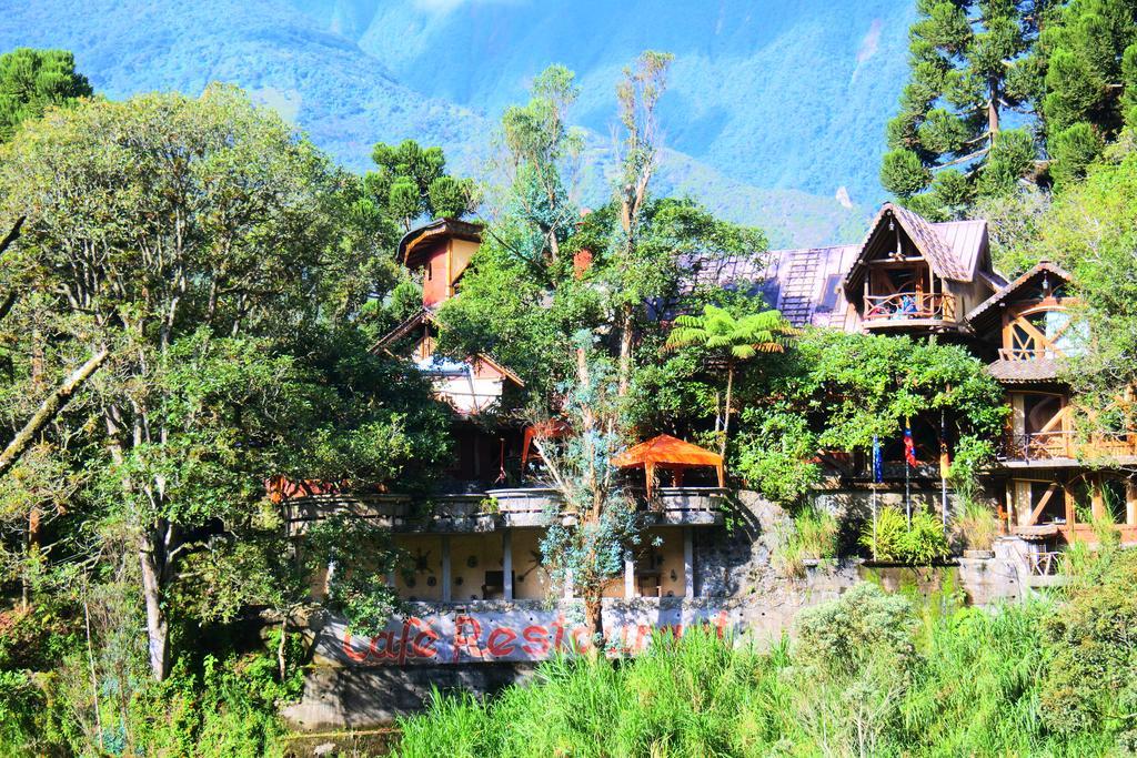 Finca Chamanapamba Guest House Baños Kültér fotó