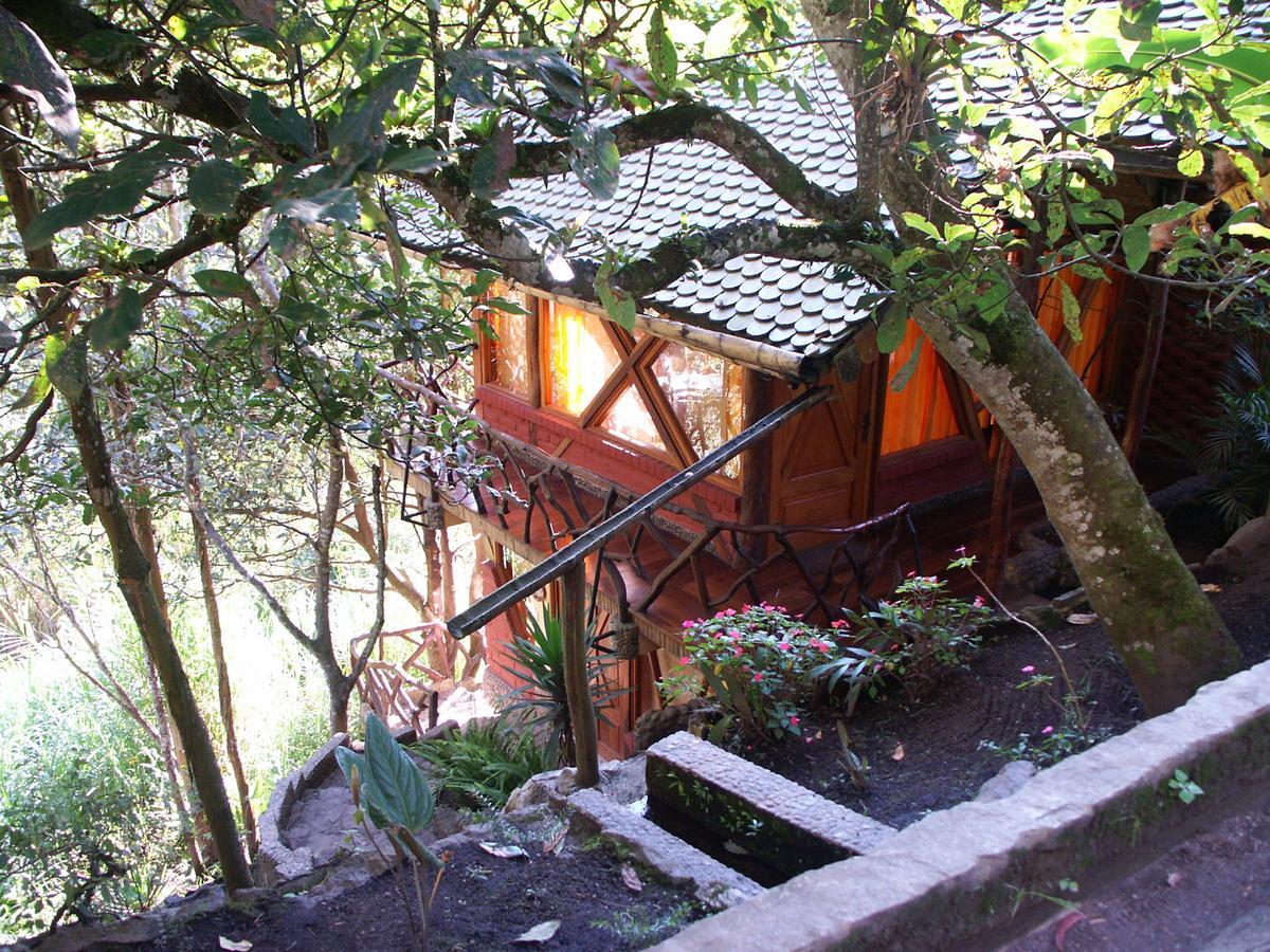 Finca Chamanapamba Guest House Baños Szoba fotó