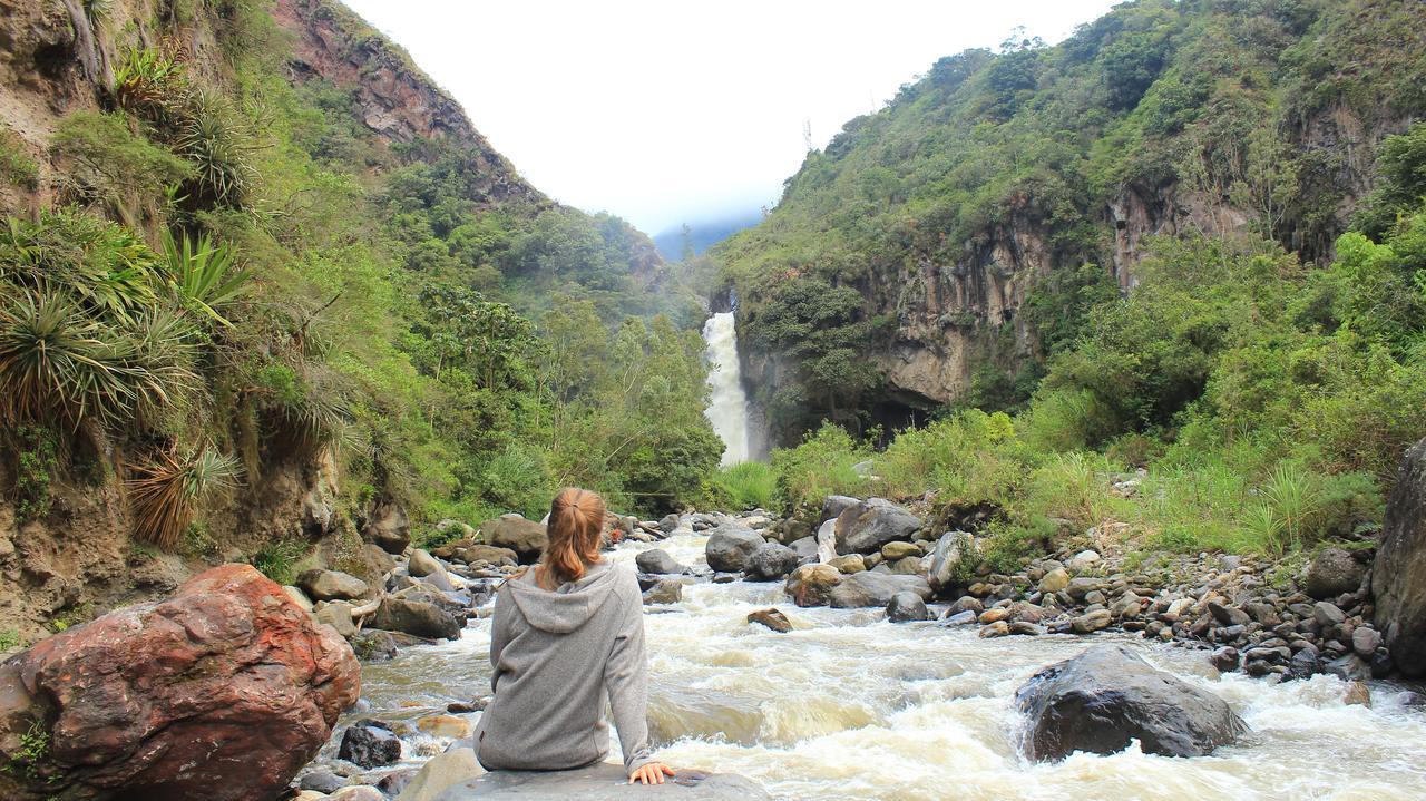 Finca Chamanapamba Guest House Baños Kültér fotó