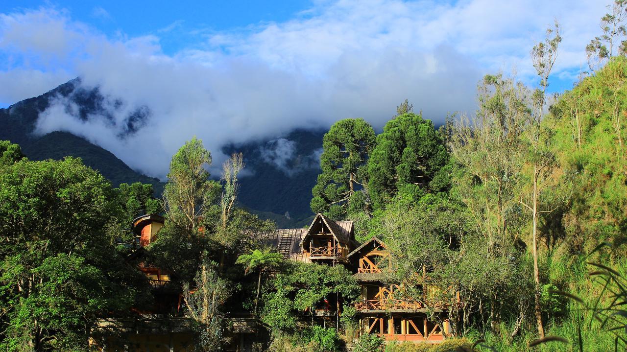 Finca Chamanapamba Guest House Baños Kültér fotó