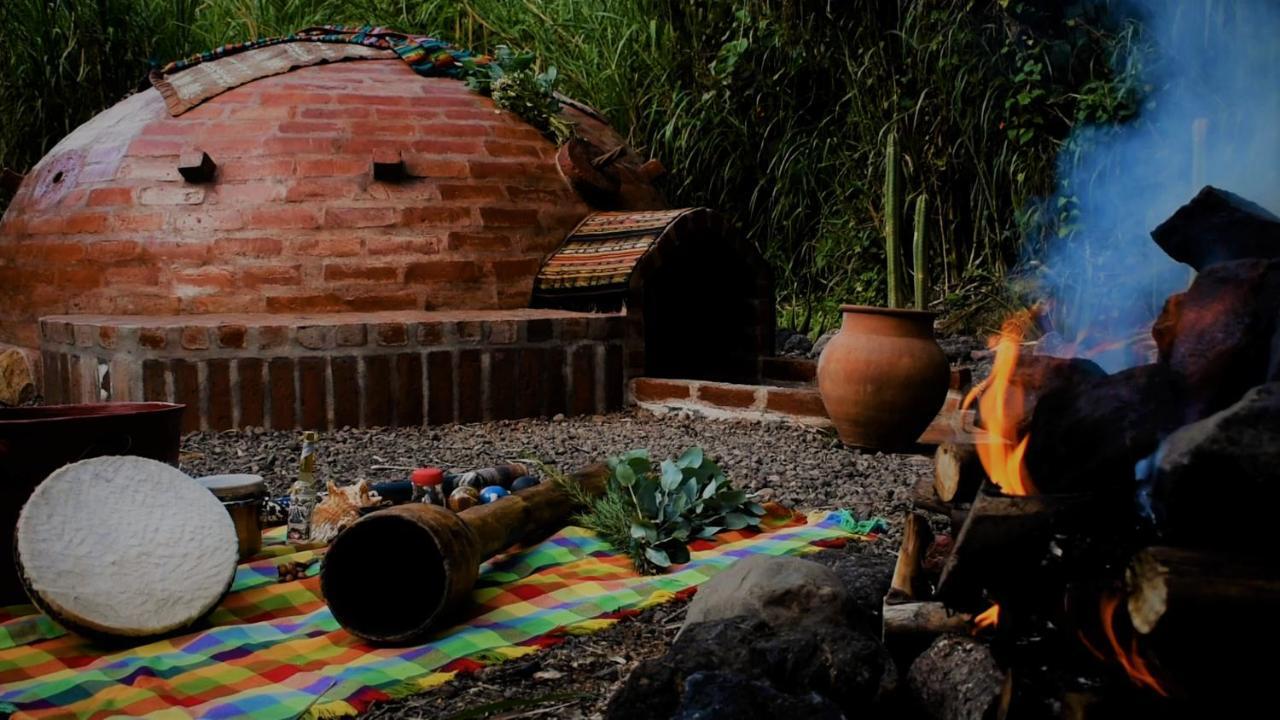 Finca Chamanapamba Guest House Baños Kültér fotó